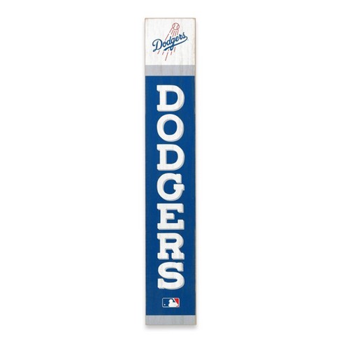 Los Angeles Dodgers Round Baseball Metal Sign