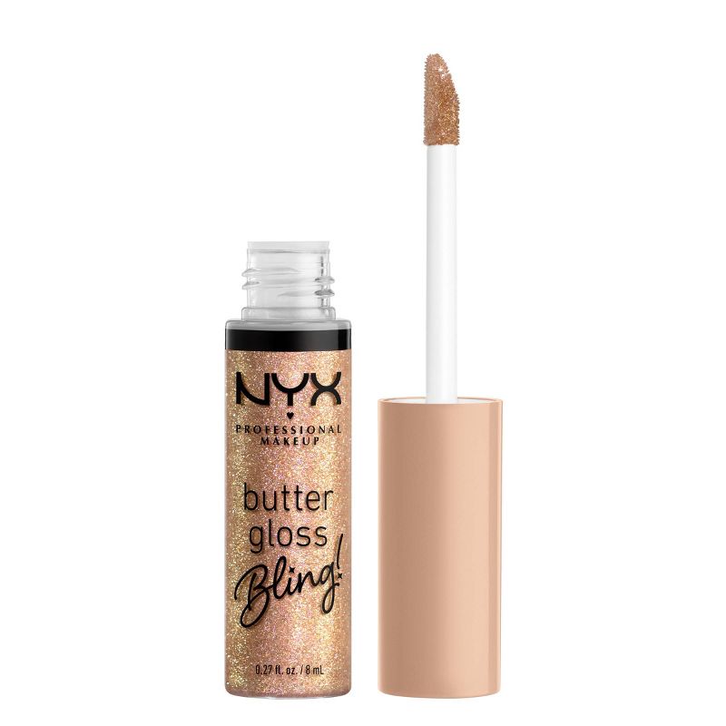 NYX Professional Makeup Butter Gloss Bling Non Sticky Lip Gloss - 0.27 fl oz, 1 of 10