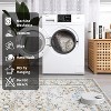 Washable Rug for Living Room Botanical Floral Bedroom Rug Non Slip Soft Vibrant Carpet Low Pile Foldable Floor Mat for Dorm - 3 of 4
