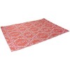 Northlight 4' x 6' Pink Abstract Pattern Rectangular Outdoor Area Rug - image 3 of 4