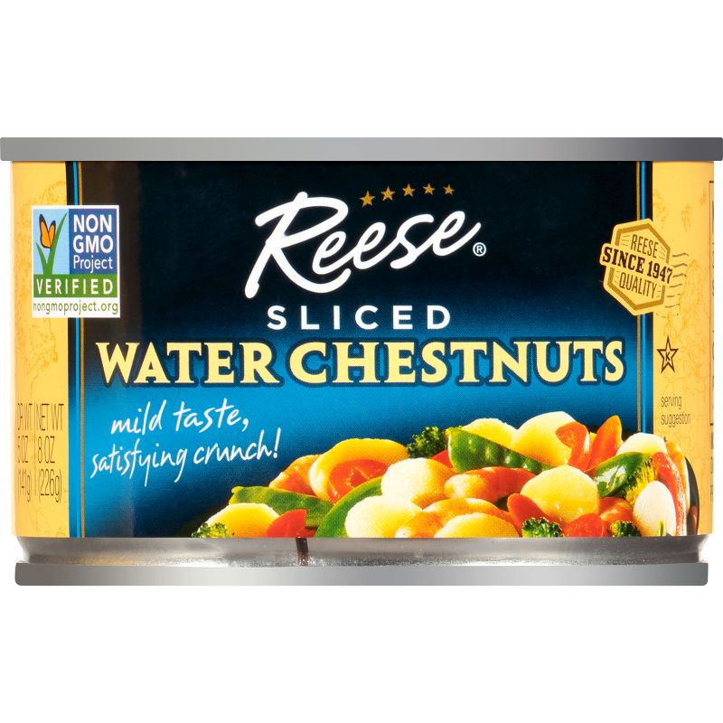 Reese Sliced Water Chestnuts 8oz, 1 of 4
