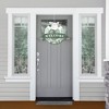 Big Dot of Happiness Boho Botanical - Outdoor Greenery Party Decor - Front Door Wreath - 2 of 4