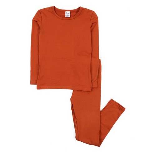 Red thermal online pajamas