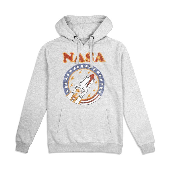 Sudadera con capucha para mujer NASA Retro Shuttle 4