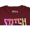 Seven Times Six Disney Lilo & Stitch Men's Stitch Surfing Distressed Graphic Print T-Shirt Red - 3 of 3