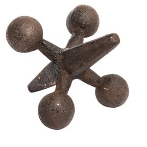 Storied Home Retro Decorative Cast Iron Jack Figurine - 1 of 4