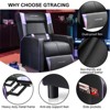 GTRACING Gaming Recliner Chair for Living Room, Racing Style Single PU Leather Gaming Sofa for Adults, Modern Home Theater Seating - 3 of 4