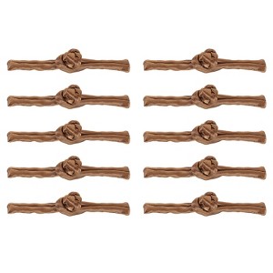 Unique Bargains DIY Durable Material Easy to Sew Knots Sewing Buttons Closure 10 Pairs - 1 of 4