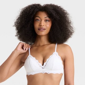 Women's Lace Triangle Bralette - Auden™ - 1 of 3
