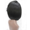 Synthetic Lace Front Wigs Short Bob Straight Wig Natural Looking L Part Heat Resistant Daily Party Full Head Hair for Women - 4 of 4