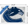 Trends International NHL Vancouver Canucks - Logo 19 Framed Wall Poster Prints - 3 of 4
