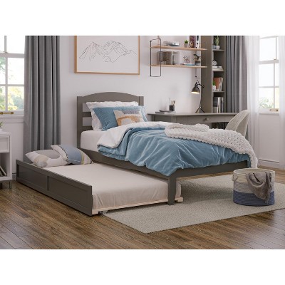 AFI Furnishings Warren Platform Bed TXL with TXL Trundle AG