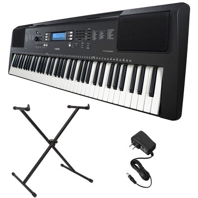 Yamaha Psr ew310 76 key Portable Keyboard Bundle With Stand And Power Supply Target