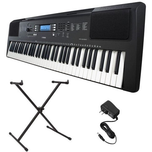 Yamaha Psr-ew310 76-key Portable Keyboard Bundle With Stand And Power ...