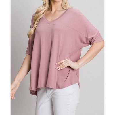 Women's V-neck Blouse - ALLIE ROSE