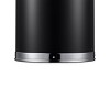 EKO 56L Eternal Black Open Top: Stainless Steel Indoor Trash Can, 13 Gallon Capacity, Spot Clean, 15.3" Width - 4 of 4