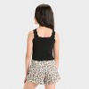 Girls' Scallop Trim Sweater Tank Top - art class™ - 2 of 3