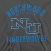 Northwood University Official Timberwolves Logo Adult Pull-Over Hoodie - 2 of 4