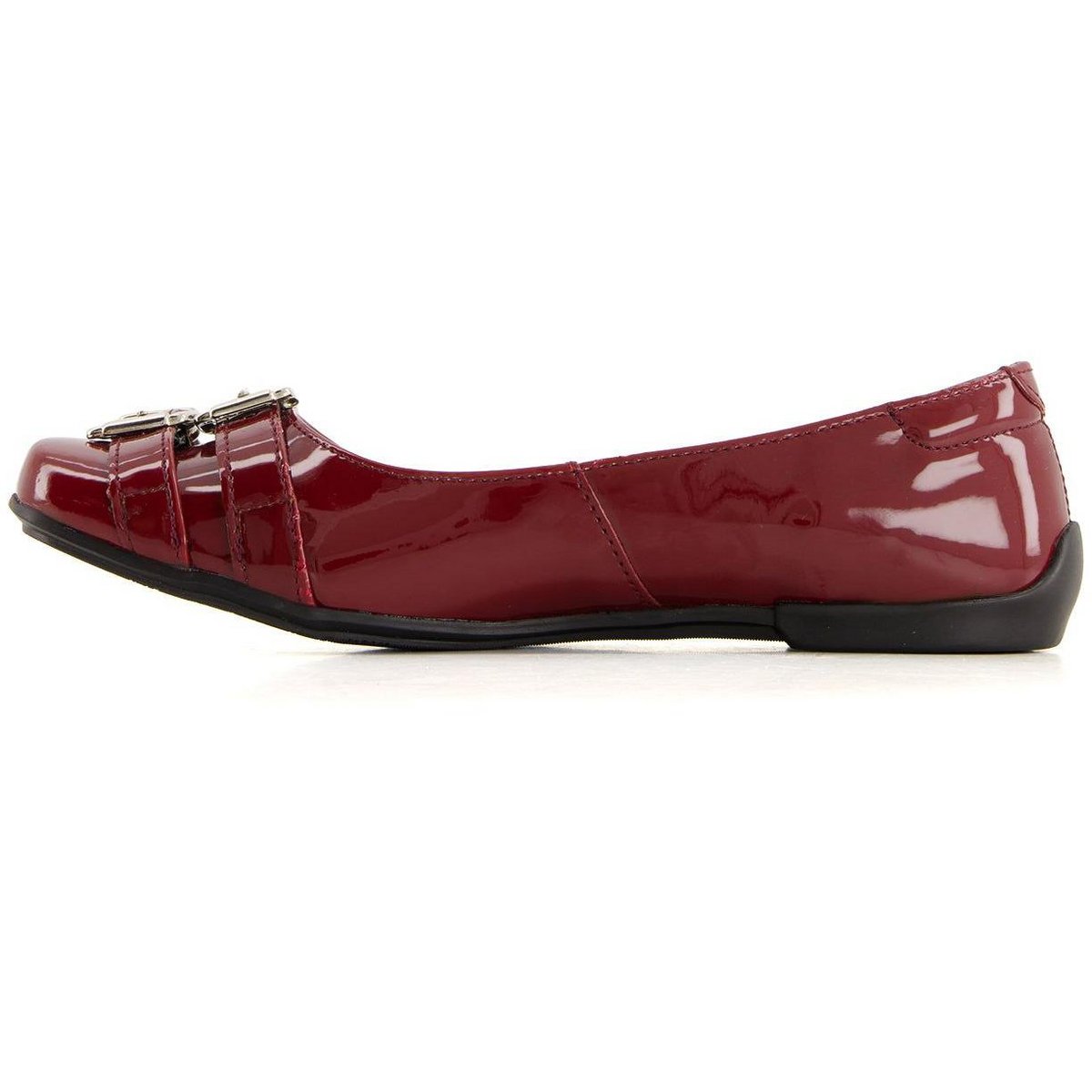 Обувь Andrea Women's Patent Ballet Flats 90824 Burgundy 7 — фото 2