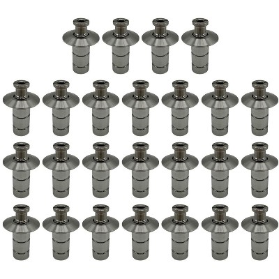 Poolzilla Stainless Steel 304 Pool Cover Anchor with Collar for Concrete and Pavers