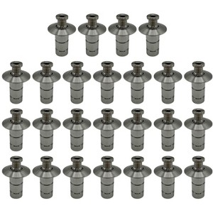 Poolzilla Stainless Steel 304 Pool Cover Anchor with Collar for Concrete and Pavers - 1 of 4