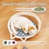 Potaroma Cat Toys Fish, 3 Pcs Crinkle Sound Catnip Toys Soft Linen - 3 of 3