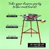 Gourmanity Tabarca Paella Burner & Stand Set with 20" Carbon Steel Pan – Outdoor Paella Kit for 14 Servings – Made in Spain by Garcima - 3 of 4