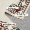 Area Rug Washable Rug Modern Borderd Rug Non Shedding Carpet Throw Rug for Bedroom Living Room - image 4 of 4