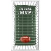 Sweet Jojo Designs Boy Photo Op Fitted Crib Sheet Football Green White and Brown - 2 of 4