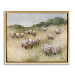 Stupell Industries Sheep Herd in Rural Grassland, 31" x 25" - 1 of 4