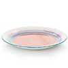 Gibson Home Richvale 12 Piece Round Durastone Dinnerware Set in Red - 3 of 4
