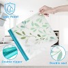 Dishwasher Safe Reusable Bags, Leakproof BPA-Free Freezer Bags for Food, Travel, Make-up Storage - 4 of 4