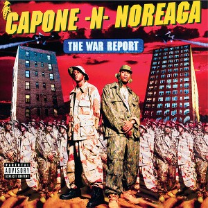 Capone-N-Noreaga - The War Report (Clear Vinyl with Red & Blue Splatter Vinyl) - 1 of 1