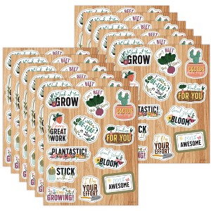 Carson Dellosa Education Grow Together Motivators Shape Stickers, 72 Per Pack, 12 Packs - 1 of 3