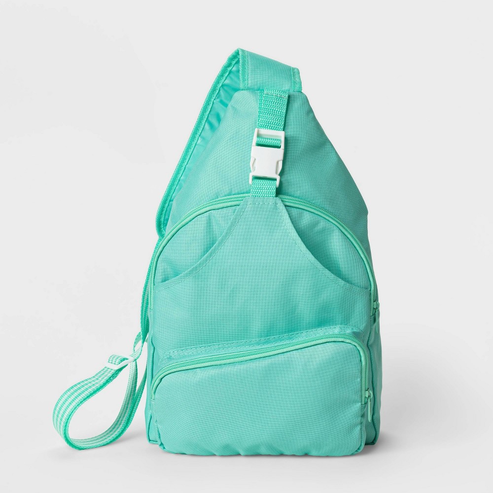 Teal Sling Backpack - Sun Squad , Blue