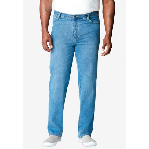 Liberty Blues™ Relaxed-Fit Side Elastic 5-Pocket Jeans