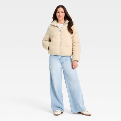 Women's Puffer Jacket - Universal Thread' - image 3