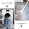 Machine Washable Non-Slip Low Pile Thin Rug, Soft Non-Shedding Stain Resistant Carpet for Living Room, Bedroom Dining Room - 3 of 4