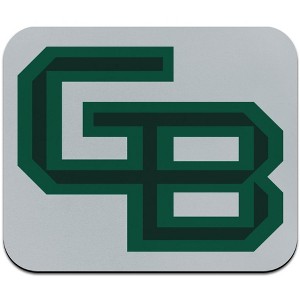 University of Wisconsin - Green Bay Secondary Logo Low Profile Thin Mouse Pad - 1 of 2
