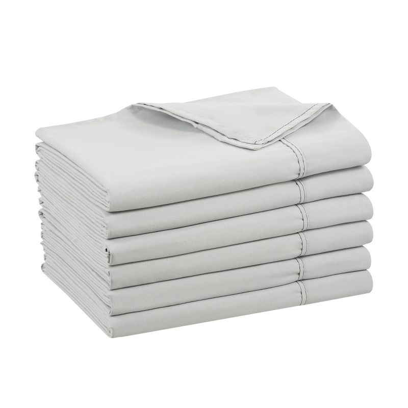 Host & Home Brushed Microfiber Flat Sheets - Pack of 6, 1 of 12
