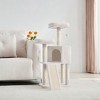 45.3-Inch Cat Tree Cat Tower for Indoor Cats with Scratching Post, Ramp, Perch, Spacious Cat Cave - 4 of 4