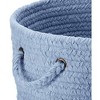 Colonial Mills Spring Meadow Utility Basket, 14 by 10-Inch, Petal Blue - 4 of 4