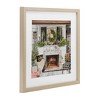 Stupell Industries Cozy Fireplace Holiday Framed Print Under Glass Art - 2 of 4