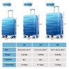 BEAFUP Luggage Set of 3,Hardshell Suitcases with Spinner Wheels and TSA Lock,Lightweight Durable PC+ABS,Expandable Design (20"/24"/28") - 2 of 4