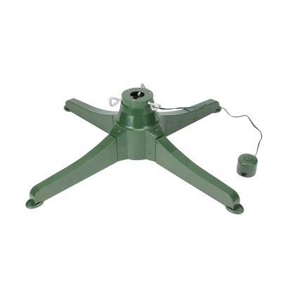 Northlight 18" Green Musical Rotating Christmas Tree Stand for Artificial Trees up to 7.5'