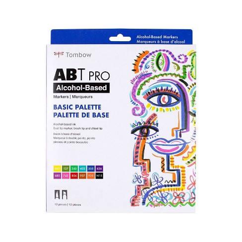 Best Choice Products Set Of 168 Alcohol-based Markers, Dual-tipped Pens W/  Brush & Chisel Tip, Carrying Case : Target