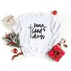 Simply Sage Market Good Tidings Cursive Sweatshirt - 3 of 4