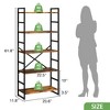 Celebalcony 62.2" H x 23.6" W Etagere Bookcase - 4 of 4