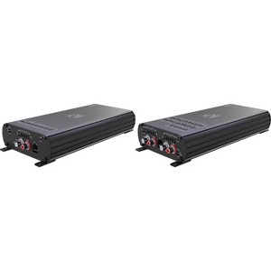 Wavtech link500.4mini - 500 Watt 4-Channel Amplifier, and Wavtech link500.1mini - 500 Watt Mono Amplifier - 1 of 4