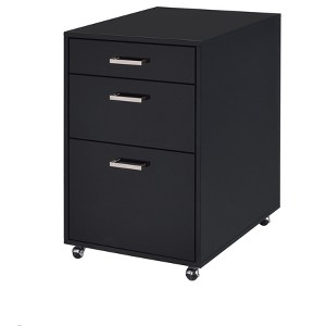 NicBex Mobile File Cabinet with Double Door,Office Cabinet with Metal Handles and Casters,Modern Cabinet,Filing Cabinets for Home Office - 1 of 4